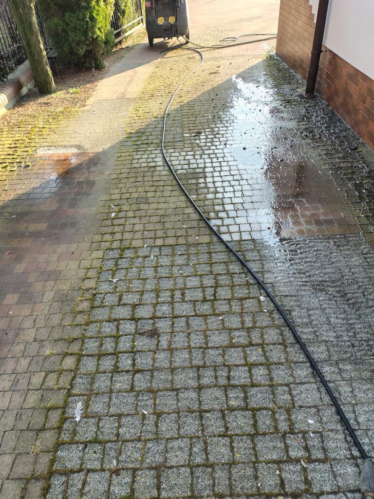 Profesjonalny sprzęt do mycia kostki brukowej i elewacji Pro H2O Mazowieckie